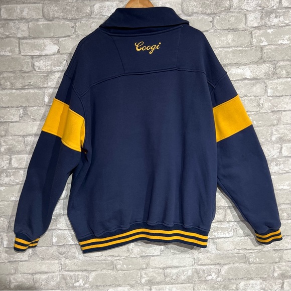 Coogi Sweatshirt Mens 3X Spellout Varsity Style Pullover Wood Toggle Closure - Picture 4 of 14